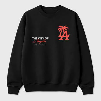 Sneaker match tees – Sneaker Tees To Match Air Max 90 Infrared Shoes – The City Of Angeles Tee Black 2