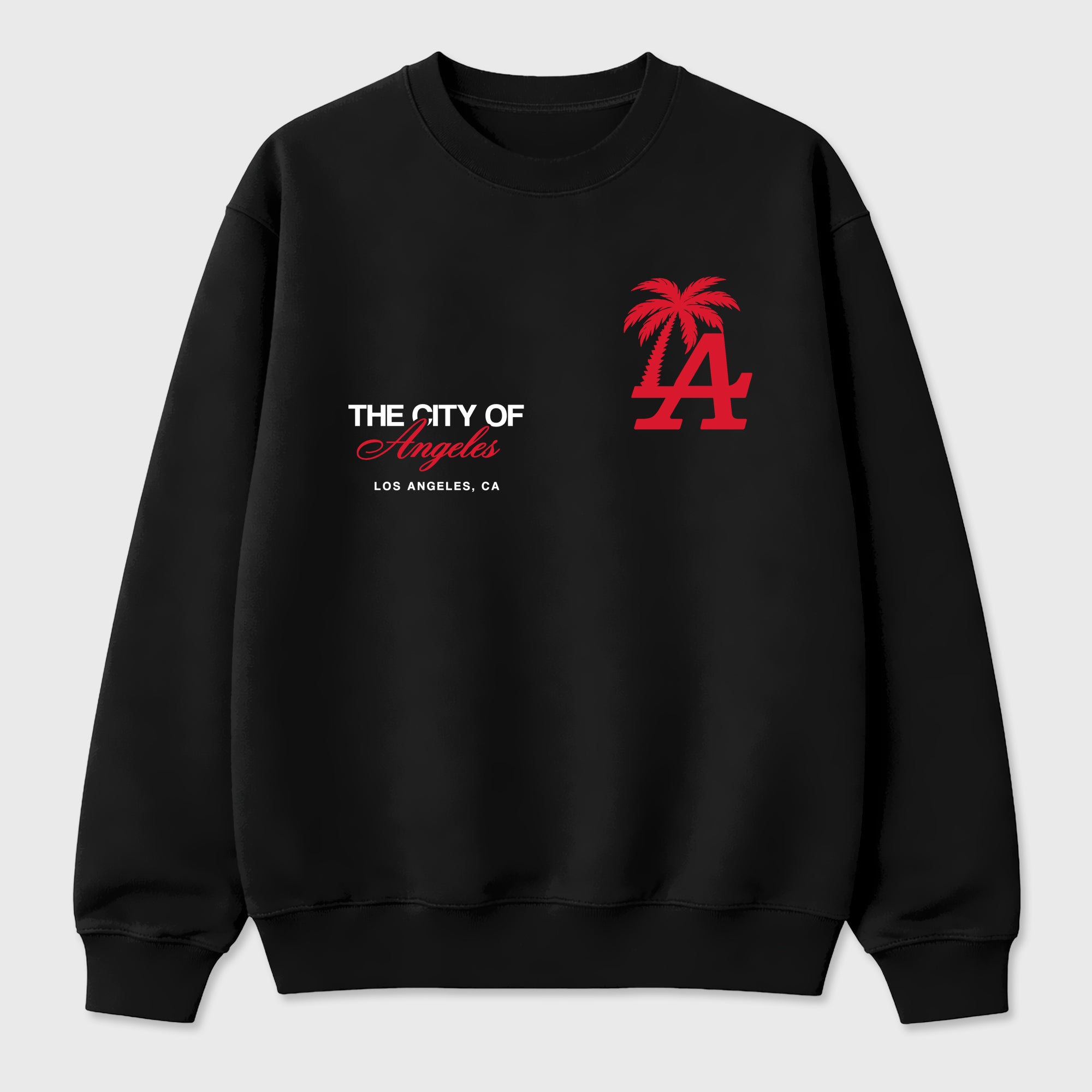 The City Of Angeles Graphic T-Shirt featuring original streetwear artwork designed to match the Air Max 95 Reverse Solar Red. Black 2 Graphic Tee.