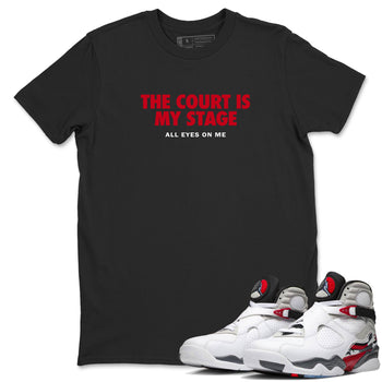 Sneaker Threads – Basketball Graphic T shirt Air Jordan 8 Bunny – The Court Is My Stage Graphic Tee Black 1. Perfect for Jordan releases 2025 colorways.