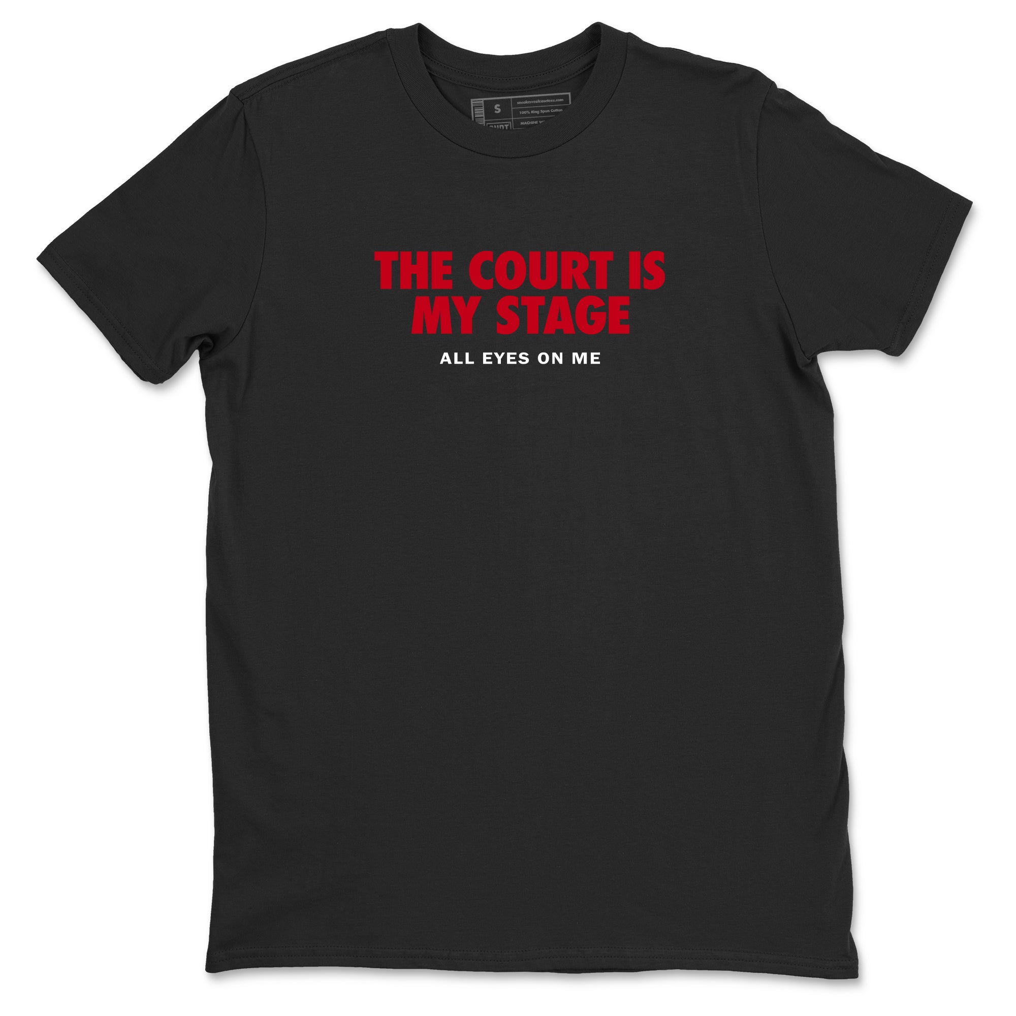 Sneaker Threads – Basketball Graphic T shirt Air Jordan 8 Bunny – The Court Is My Stage Graphic Tee Black 2. Perfect for Jordan releases 2025 colorways.