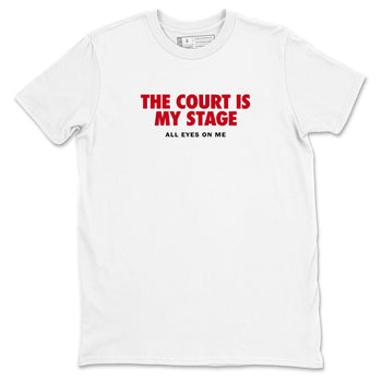 Sneaker Threads – Basketball Graphic T shirt Air Jordan 8 Bunny – The Court Is My Stage Graphic Tee White 2. Perfect for Jordan releases 2025 colorways.