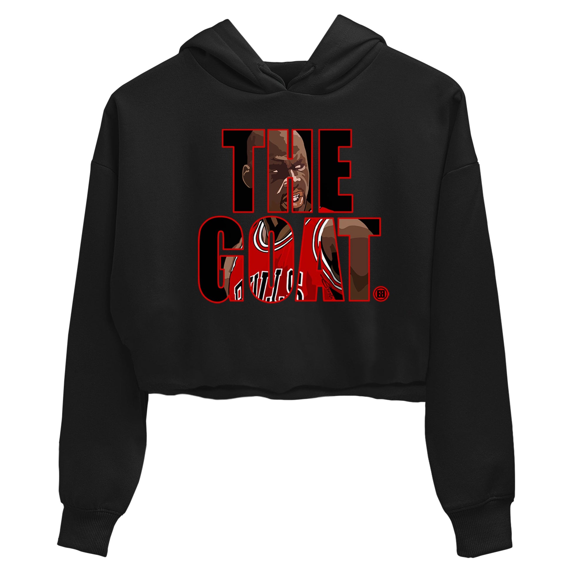 1s Black Toe Reimagined shirts to match jordans The Goat sneaker match tees Air Jordan 1 Black Toe Reimagined match shoes to clothes SNRT Sneaker Tees unisex cotton Black 2 crop tee