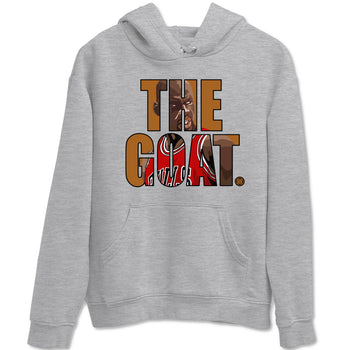 5s Archaeo Brown shirts to match jordans The Goat sneaker match tees Air Jordan 5 Archaeo Brown match shoes to clothes SNRT Sneaker Tees unisex cotton Heather Grey 2 shirts