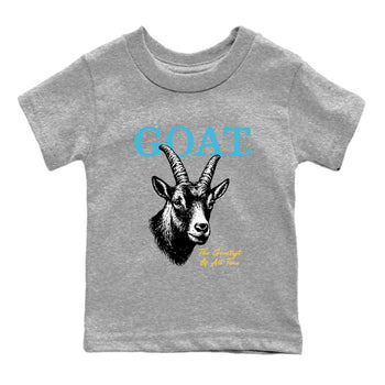 Sneaker Threads – Sneaker Tees To Match Air Jordan 11 Retro Gamma – The Greatest Of All Time Youth Graphic Tee Heather Grey 2. Perfect for Jordan releases 2025 colorways.