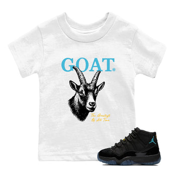 Sneaker Threads – Sneaker Tees To Match Air Jordan 11 Retro Gamma – The Greatest Of All Time Youth Graphic Tee White 1. Perfect for Jordan releases 2025 colorways.