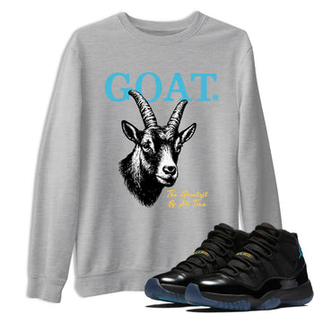 Sneaker Threads – Sneaker Tees To Match Air Jordan 11 Retro Gamma – The Greatest Of All Time Graphic Tee Heather Grey 1. Perfect for Jordan releases 2025 colorways.