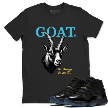 Sneaker Threads – Sneaker Tees To Match Air Jordan 11 Retro Gamma – The Greatest Of All Time Graphic Tee Black 1. Perfect for Jordan releases 2025 colorways.
