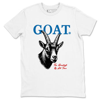 The Greatest Of All Time sneaker match t-shirt styled to complete your fit with the Air Jordan 3 Rare Air sneakers, shown in White 2.
