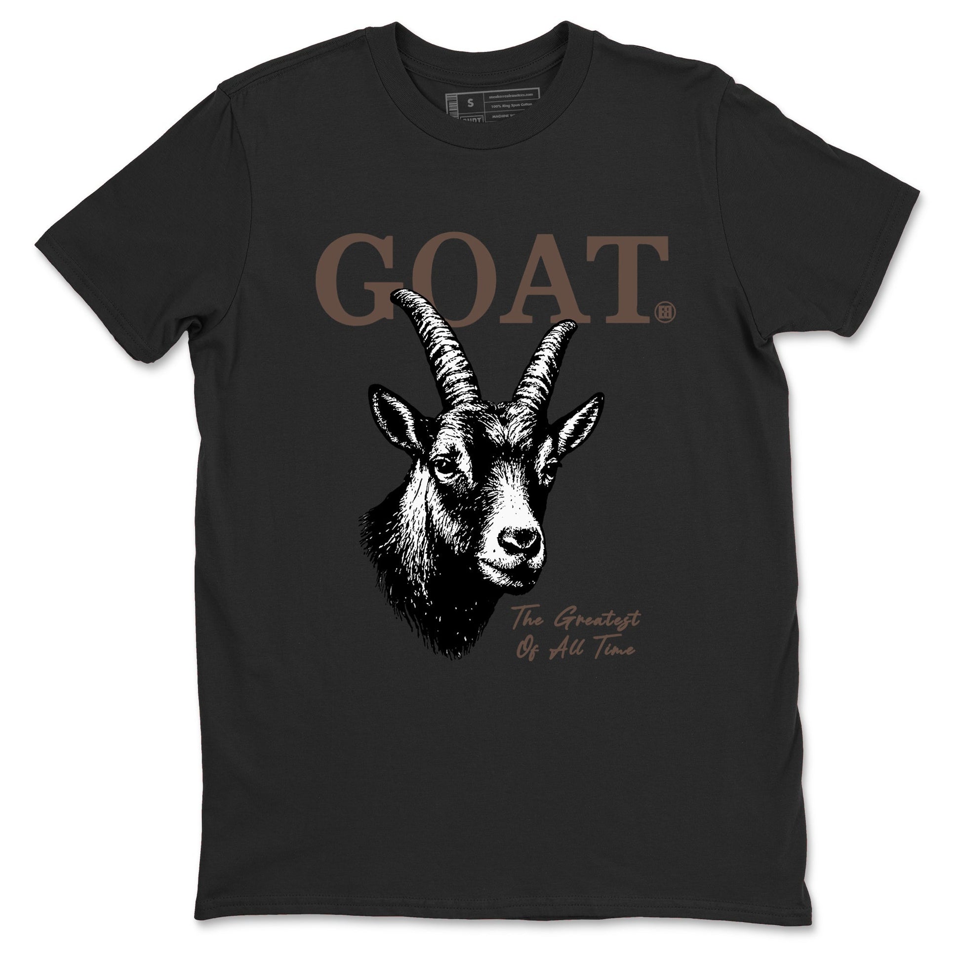 Sneaker match tees – Streetwear Graphic Tees Air Jordan 4 Cave Stone Sneakers – The Greatest Of All Time Graphic Tee Black 2