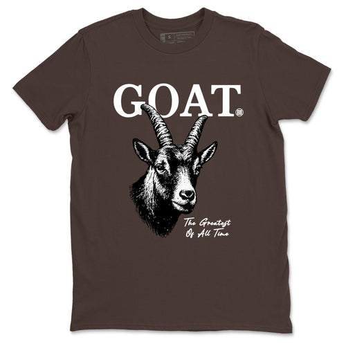 Sneaker match tees – Streetwear Graphic Tees Air Jordan 4 Cave Stone Sneakers – The Greatest Of All Time Graphic Tee Dark Chocolate 2
