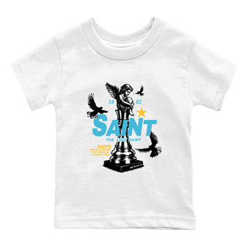 Sneaker match tees – Sneaker Tees To Match Air Jordan 11 Gamma Shoes – The Lost Saint Kids T-Shirt White 2