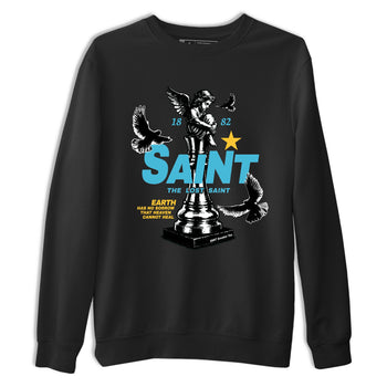 Sneaker match tees – Sneaker Tees To Match Air Jordan 11 Gamma Shoes – The Lost Saint Tee Black 2