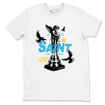 Sneaker match tees – Sneaker Tees To Match Air Jordan 11 Gamma Shoes – The Lost Saint Tee White 2