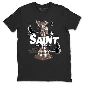 Sneaker match tees – Streetwear Graphic Tees Air Jordan 4 Cave Stone Sneakers – The Lost Saint Graphic Tee Black 2