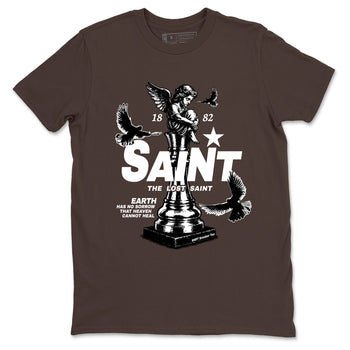 Sneaker match tees – Streetwear Graphic Tees Air Jordan 4 Cave Stone Sneakers – The Lost Saint Graphic Tee Dark Chocolate 2