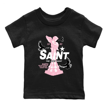 Sneaker Threads – Sneaker Threads To Match Air Jordan 5 35th Anniversary Shoes – The Lost Saint Kids T-Shirt Black 2