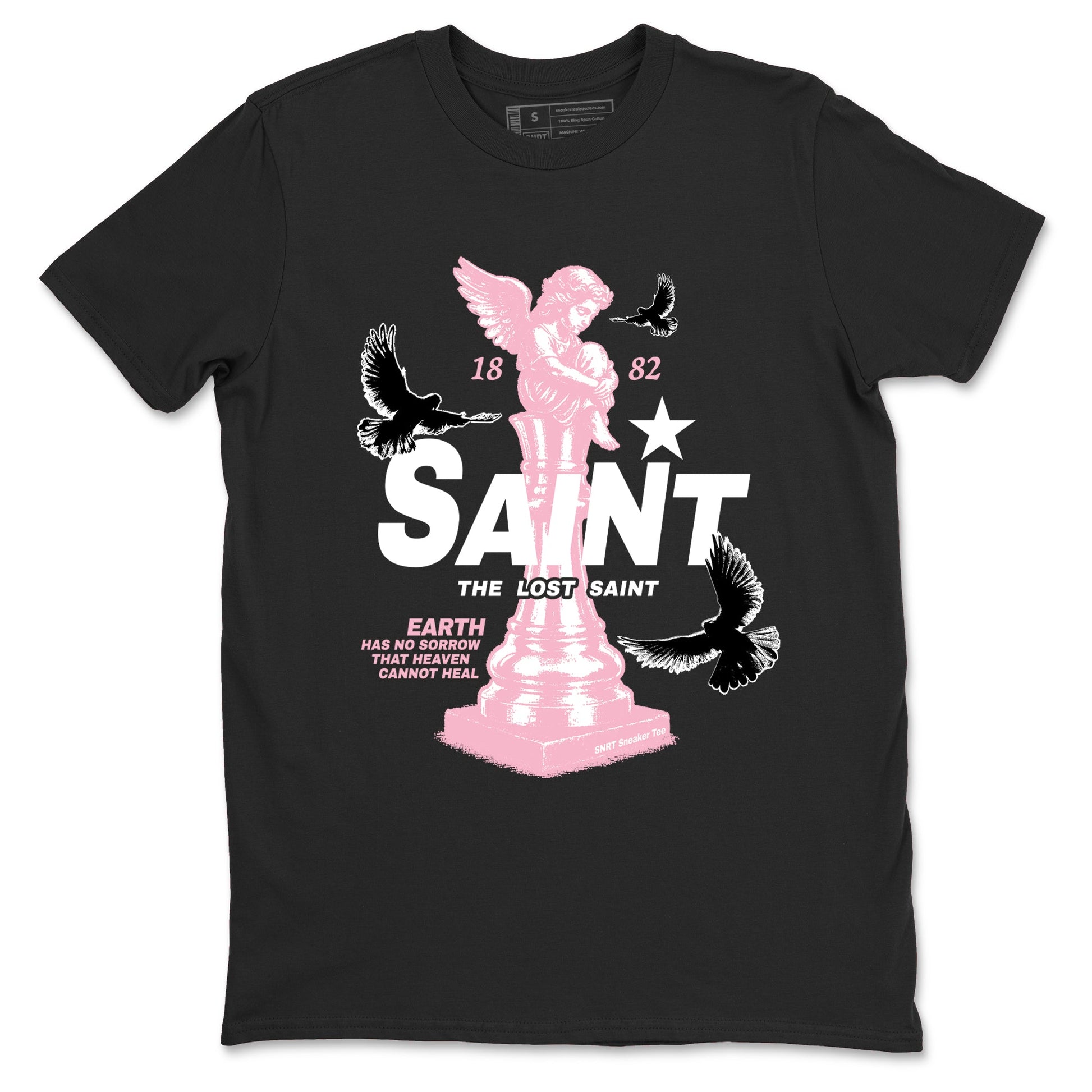 Sneaker Threads – Sneaker Threads To Match Air Jordan 5 35th Anniversary Shoes – The Lost Saint Tee Black 2
