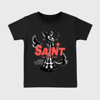Sneaker match tees – Sneaker Tees To Match Air Max 90 Infrared Shoes – The Lost Saint Kids T-Shirt Black 2