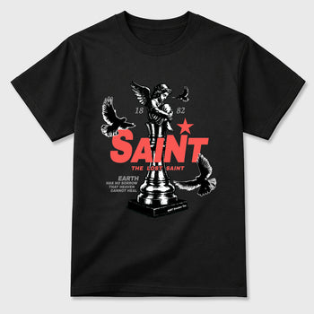 Sneaker match tees – Sneaker Tees To Match Air Max 90 Infrared Shoes – The Lost Saint Tee Black 2