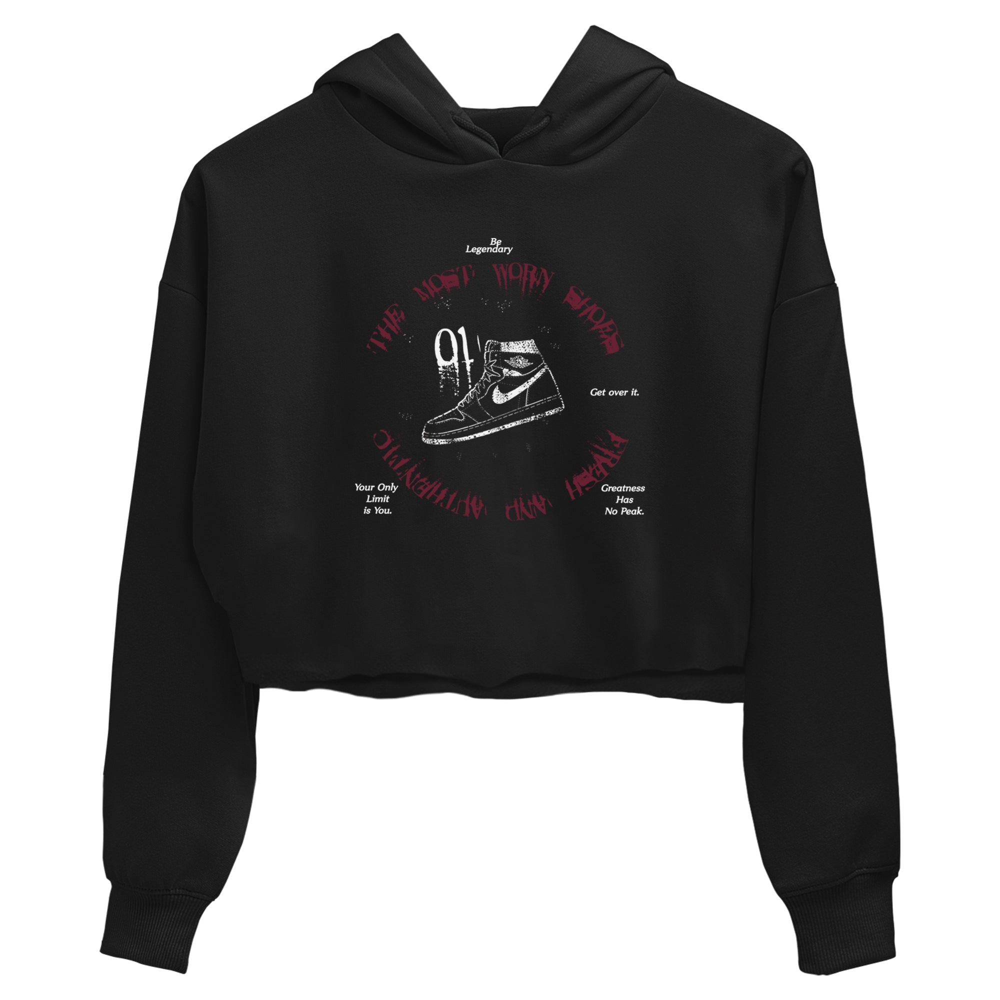 1s Metallic Burgundy shirts to match jordans The Most Worn Shoes sneaker match tees Jordan 1 Retro High '85 OG Metallic Burgundy SNRT Sneaker Tees streetwear brand Black 2 crop tee