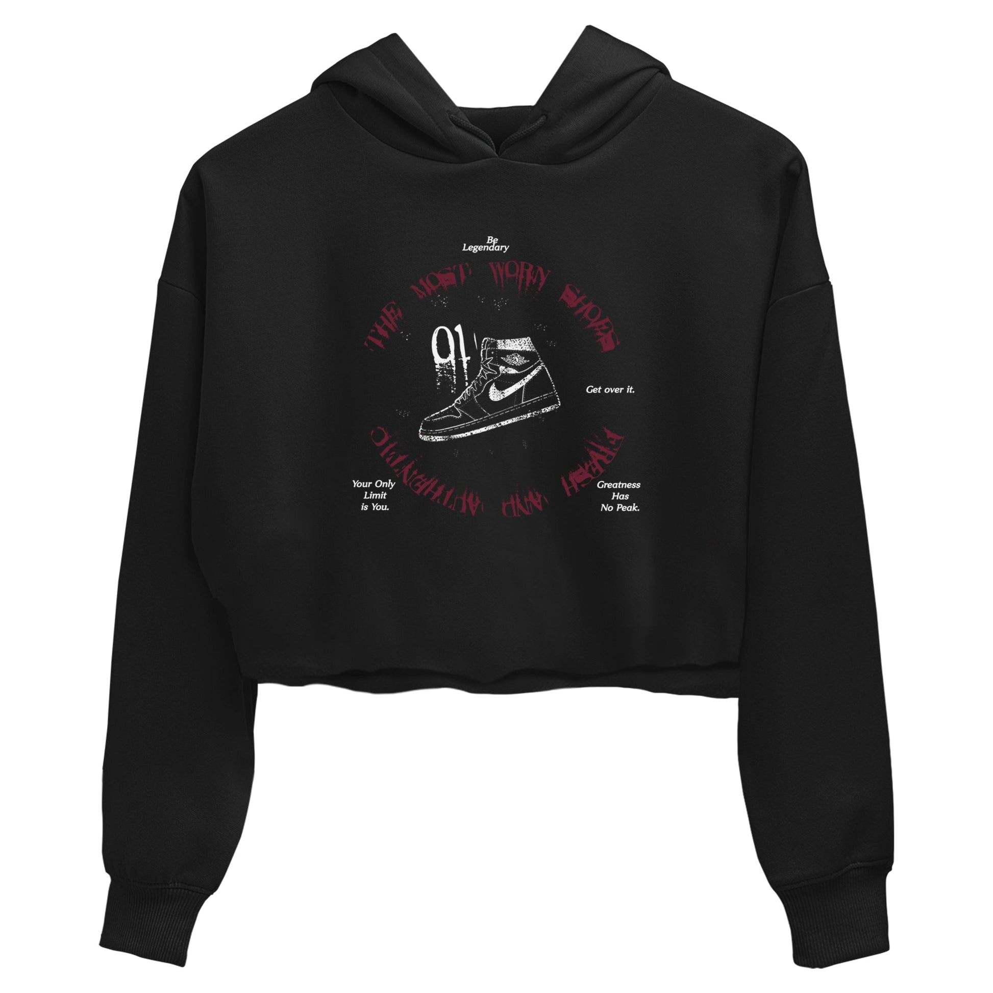 1s Metallic Burgundy shirts to match jordans The Most Worn Shoes sneaker match tees Jordan 1 Retro High '85 OG Metallic Burgundy SNRT Sneaker Tees streetwear brand Black 2 crop tee