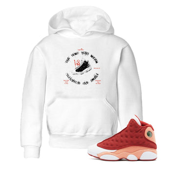 13s Dune Red shirts to match jordans The Most Worn Shoes sneaker match tees Air Jordan 13 Dune Red SNRT Sneaker Tees streetwear brand Baby and Youth White 1 cotton tee