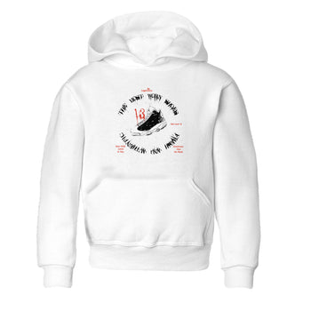 13s Dune Red shirts to match jordans The Most Worn Shoes sneaker match tees Air Jordan 13 Dune Red SNRT Sneaker Tees streetwear brand Baby and Youth White 2 cotton tee