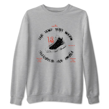 13s Dune Red shirts to match jordans The Most Worn Shoes sneaker match tees Air Jordan 13 Dune Red SNRT Sneaker Tees streetwear brand Heather Grey 2 unisex cotton tee