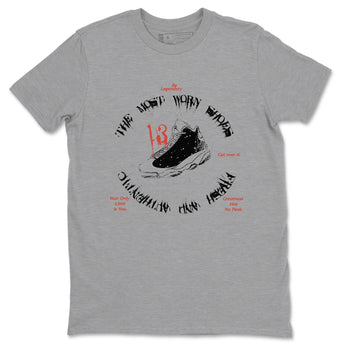 13s Dune Red shirts to match jordans The Most Worn Shoes sneaker match tees Air Jordan 13 Dune Red SNRT Sneaker Tees streetwear brand Heather Grey 2 unisex cotton tee