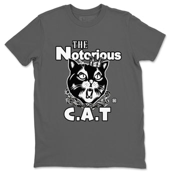 4s White Thunder shirts to match jordans The Notorious Cat sneaker match tees Air Jordan 4 White Thunder SNRT Sneaker Release Tees unisex cotton Cool Grey 2 crew neck shirts