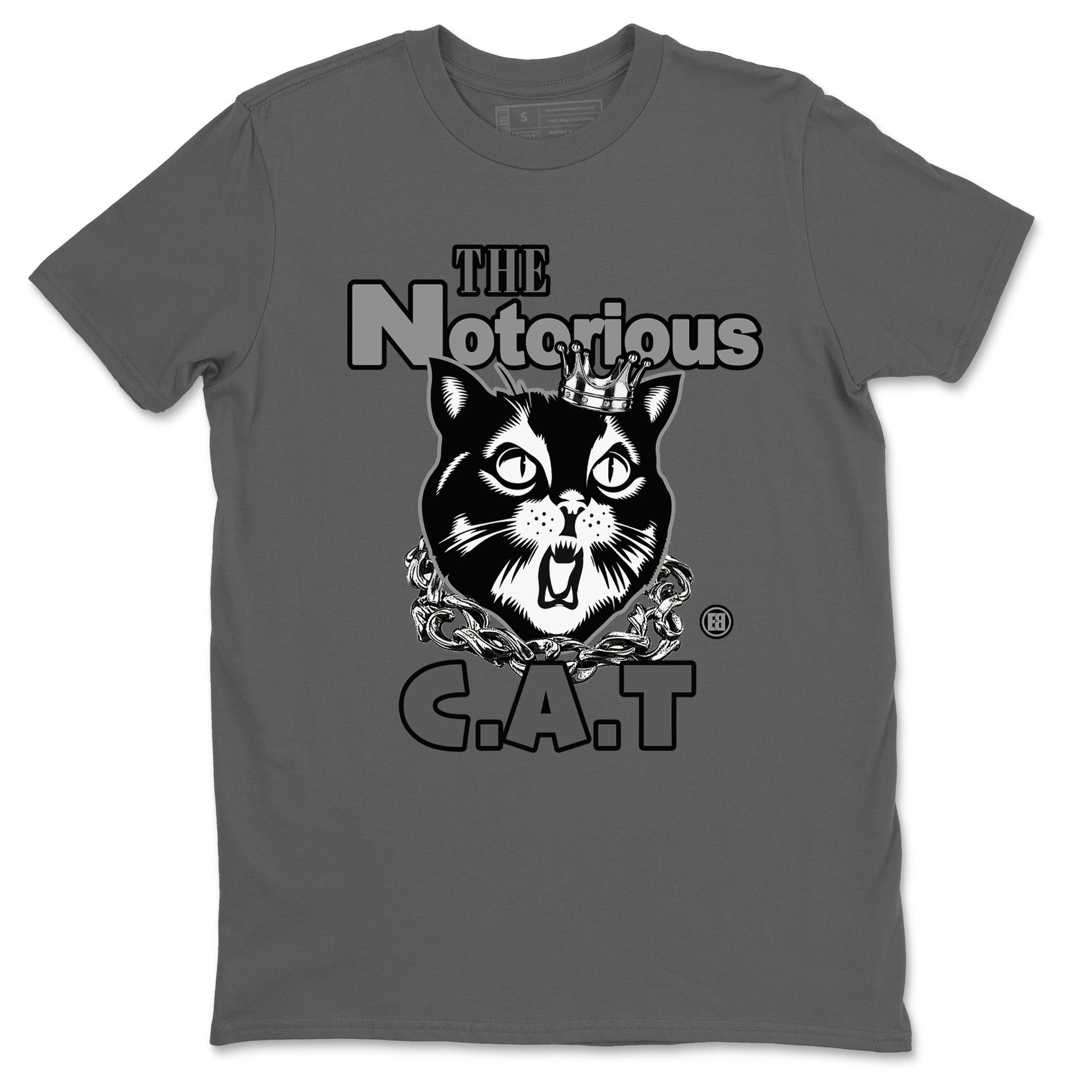 5s Black Cat shirts to match jordans The Notorious Cat sneaker match tees Air Jordan 5 Black Cat SNRT Sneaker Release Tees unisex cotton Cool Grey 2 crew neck shirts