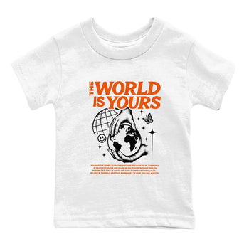 Sneaker match tees – Streetwear Graphic Tees Air Jordan 1 Shattered Backboard Sneakers – The World Is Yours Kids Craphic T-Shirt White 2
