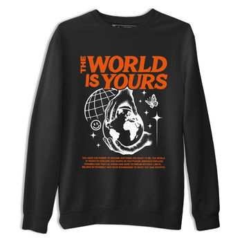 Sneaker match tees – Streetwear Graphic Tees Air Jordan 1 Shattered Backboard Sneakers – The World Is Yours Graphic Tee Black 2