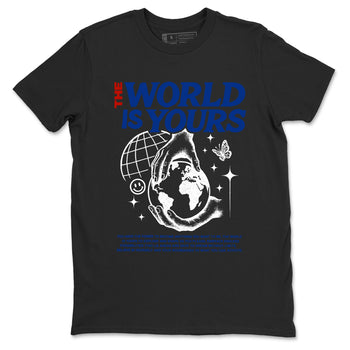 Sneaker Threads – Sneaker Tees To Match Air Jordan 11 Rare Air – The World Is Yours Graphic Tee Black 2. Perfect for Jordan releases 2025 colorways.