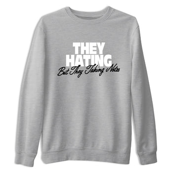 Sneaker Threads – Sneaker Tees To Match Adidas AE 1 Best Of Adi – They Hating But Taking Notes Graphic Tee Heather Grey 2. Perfect for Jordan releases 2025 colorways. Perfect for Anthony Edwards basketball sneaker drops and bold black, white, and red colorways from 2025.