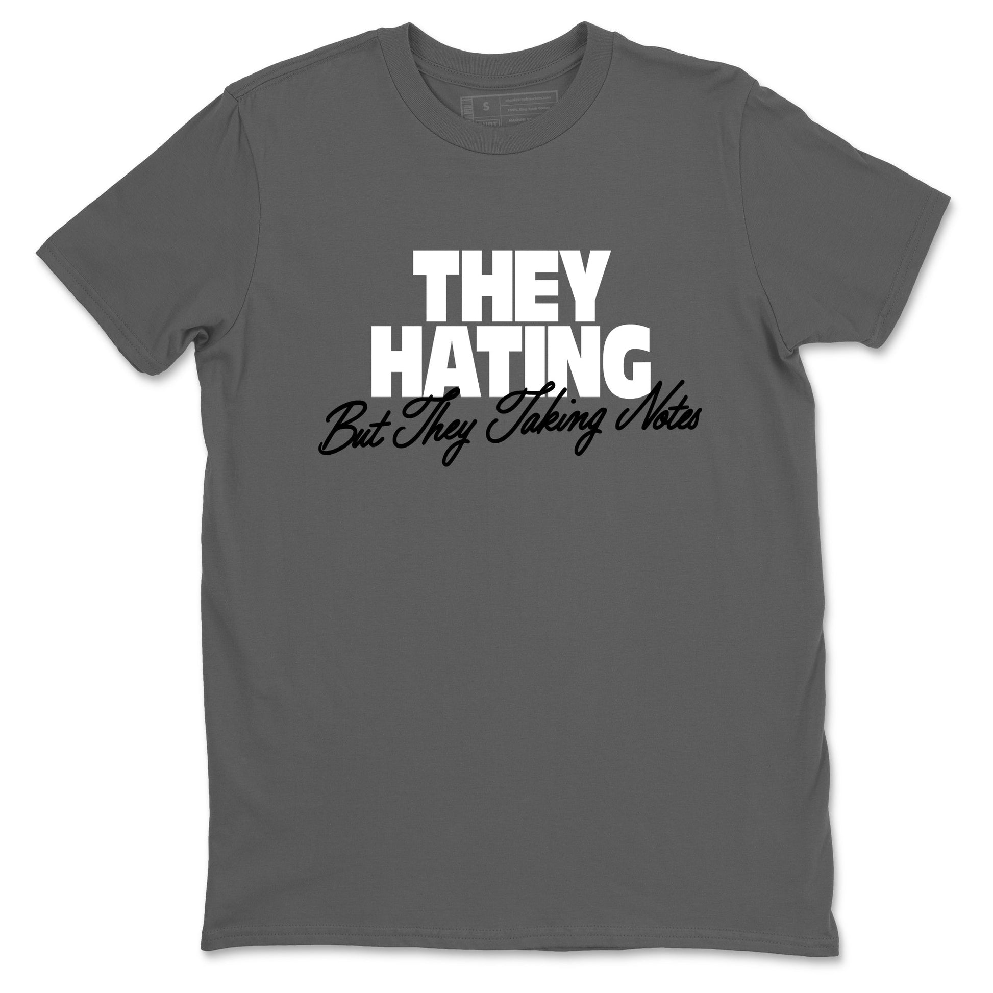 Sneaker Threads – Sneaker Tees To Match Adidas AE 1 Best Of Adi – They Hating But Taking Notes Graphic Tee Cool Grey 2. Perfect for Jordan releases 2025 colorways. Perfect for Anthony Edwards basketball sneaker drops and bold black, white, and red colorways from 2025.