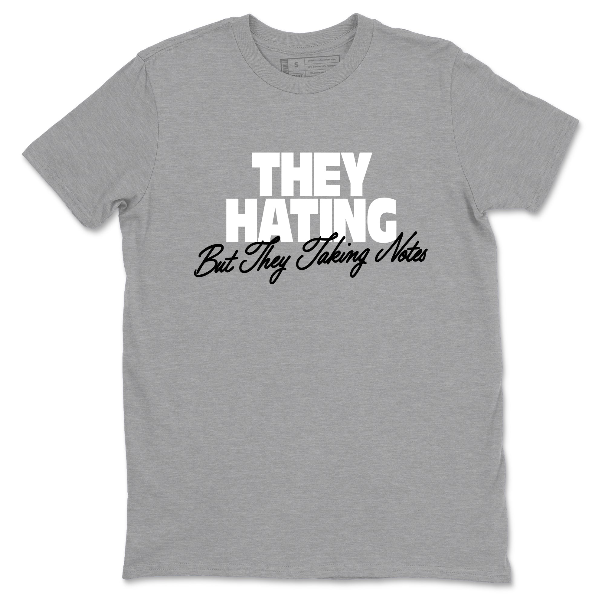 Sneaker Threads – Sneaker Tees To Match Adidas AE 1 Best Of Adi – They Hating But Taking Notes Graphic Tee Heather Grey 2. Perfect for Jordan releases 2025 colorways. Perfect for Anthony Edwards basketball sneaker drops and bold black, white, and red colorways from 2025.