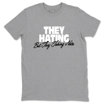 Sneaker Threads – Sneaker Tees To Match Adidas AE 1 Best Of Adi – They Hating But Taking Notes Graphic Tee Heather Grey 2. Perfect for Jordan releases 2025 colorways. Perfect for Anthony Edwards basketball sneaker drops and bold black, white, and red colorways from 2025.