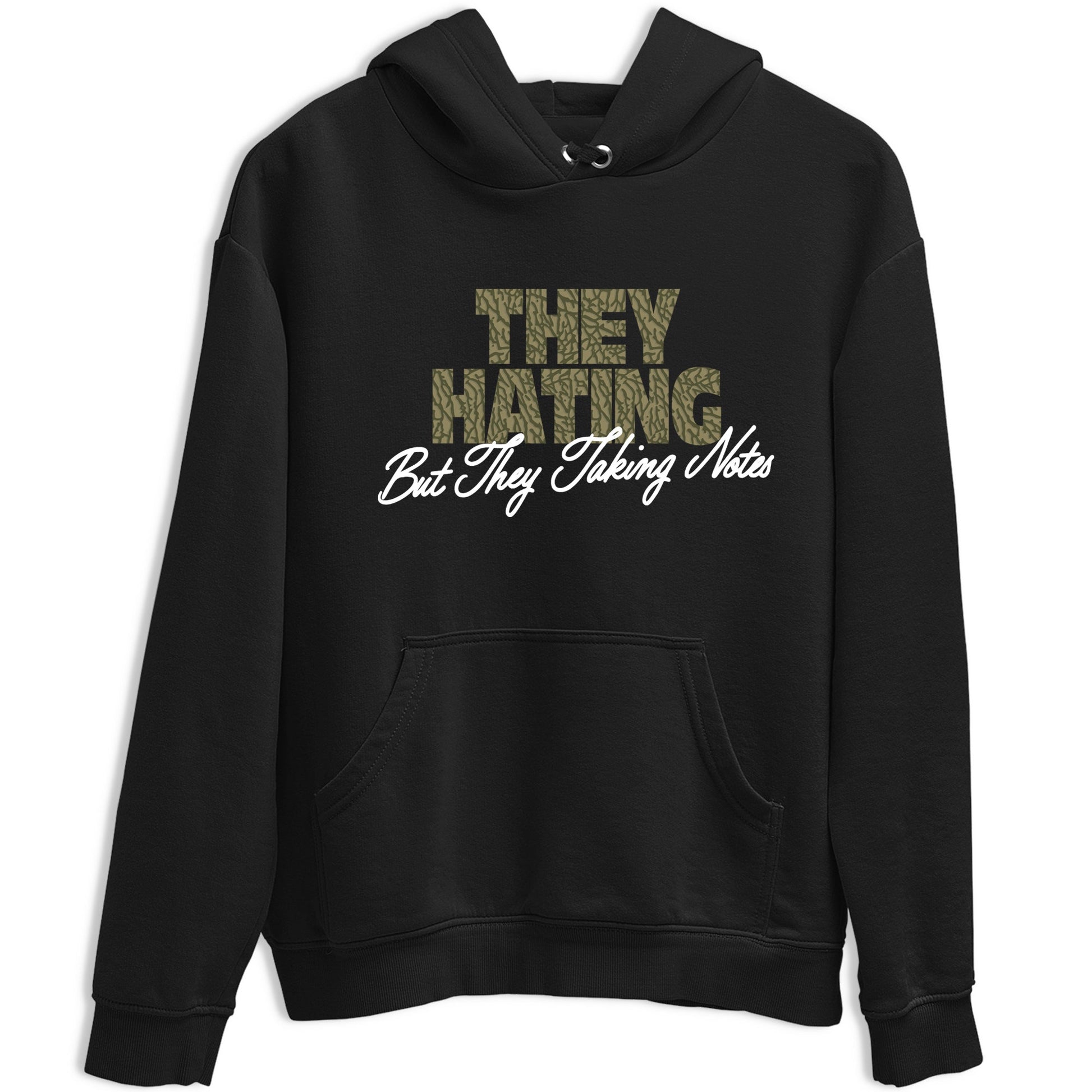 Sneaker Threads – Sneaker Threads To Match Air Jordan 3 Family Affair Shoes – They Hating But Taking Notes Tee Black 2