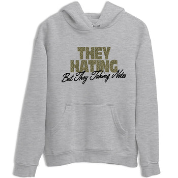 Sneaker Threads – Sneaker Threads To Match Air Jordan 3 Family Affair Shoes – They Hating But Taking Notes Tee Heather Grey 2