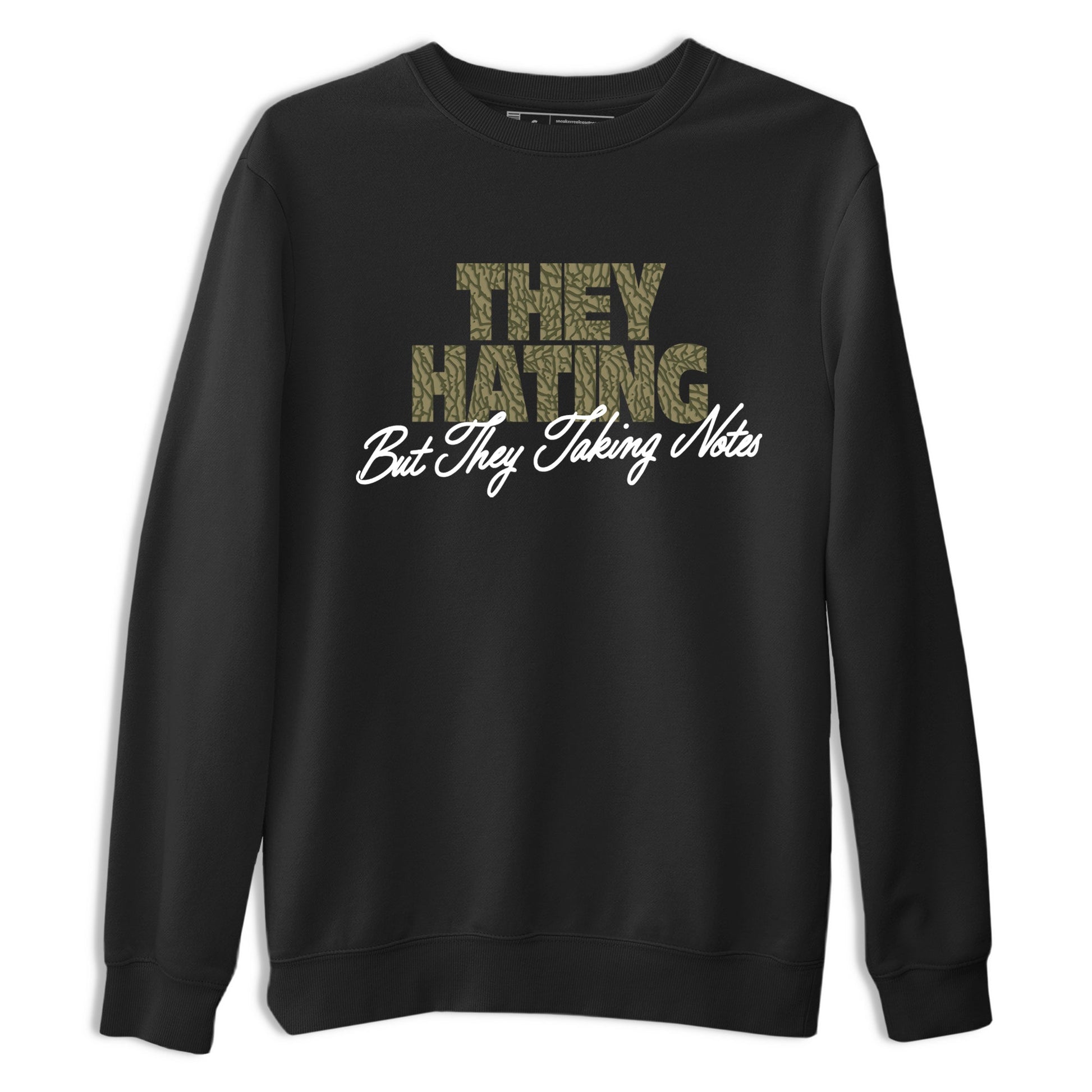 Sneaker Threads – Sneaker Threads To Match Air Jordan 3 Family Affair Shoes – They Hating But Taking Notes Tee Black 2