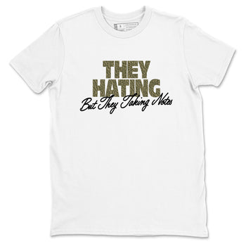 Sneaker Threads – Sneaker Threads To Match Air Jordan 3 Family Affair Shoes – They Hating But Taking Notes Tee White 2