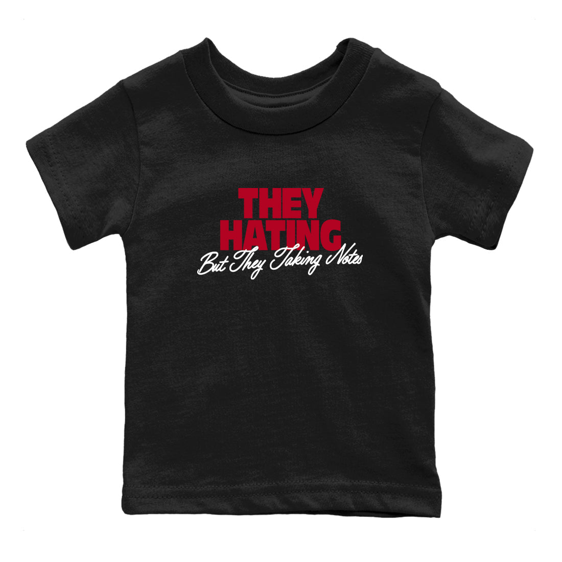 Sneaker Threads – Sneaker Tees To Match Air Jordan 8 Bunny – They Hating But Taking Notes Youth Graphic Tee Black 2. Perfect for Jordan releases 2025 colorways.