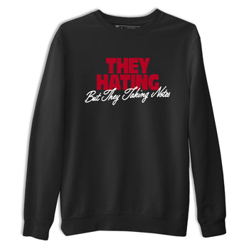 Sneaker Threads – Sneaker Tees To Match Air Jordan 8 Bunny – They Hating But Taking Notes Graphic Tee Black 2. Perfect for Jordan releases 2025 colorways.