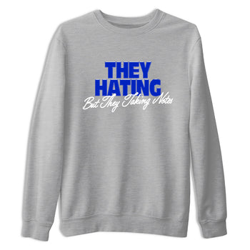 Sneaker Threads – Sneaker Tees To Match Nike KD 17 Penny – They Hating But Taking Notes Graphic Tee Heather Grey 2. Perfect for Jordan releases 2025 colorways. Perfect for Kevin Durant basketball sneaker releases and retro Penny-inspired 2025 colorways.