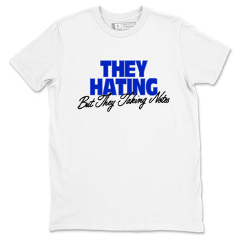 Sneaker Threads – Sneaker Tees To Match Nike KD 17 Penny – They Hating But Taking Notes Graphic Tee White 2. Perfect for Jordan releases 2025 colorways. Perfect for Kevin Durant basketball sneaker releases and retro Penny-inspired 2025 colorways.