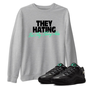 Sneaker Threads – Sneaker Tees To Match Nike KD 18 Black Label – They Hating But Taking Notes Graphic Tee Heather Grey 1. Perfect for Jordan releases 2025 colorways. Perfect for Kevin Durant basketball sneaker releases and all-black performance colorways for 2025 hoopers. 