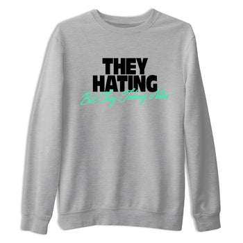 Sneaker Threads – Sneaker Tees To Match Nike KD 18 Black Label – They Hating But Taking Notes Graphic Tee Heather Grey 2. Perfect for Jordan releases 2025 colorways. Perfect for Kevin Durant basketball sneaker releases and all-black performance colorways for 2025 hoopers. 