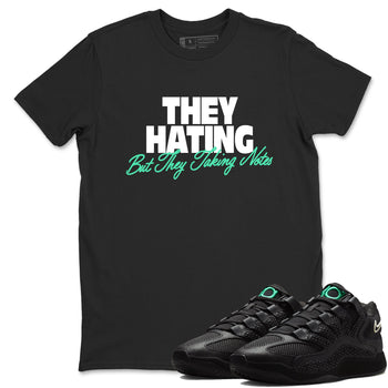 Sneaker Threads – Sneaker Tees To Match Nike KD 18 Black Label – They Hating But Taking Notes Graphic Tee Black 1. Perfect for Jordan releases 2025 colorways. Perfect for Kevin Durant basketball sneaker releases and all-black performance colorways for 2025 hoopers. 