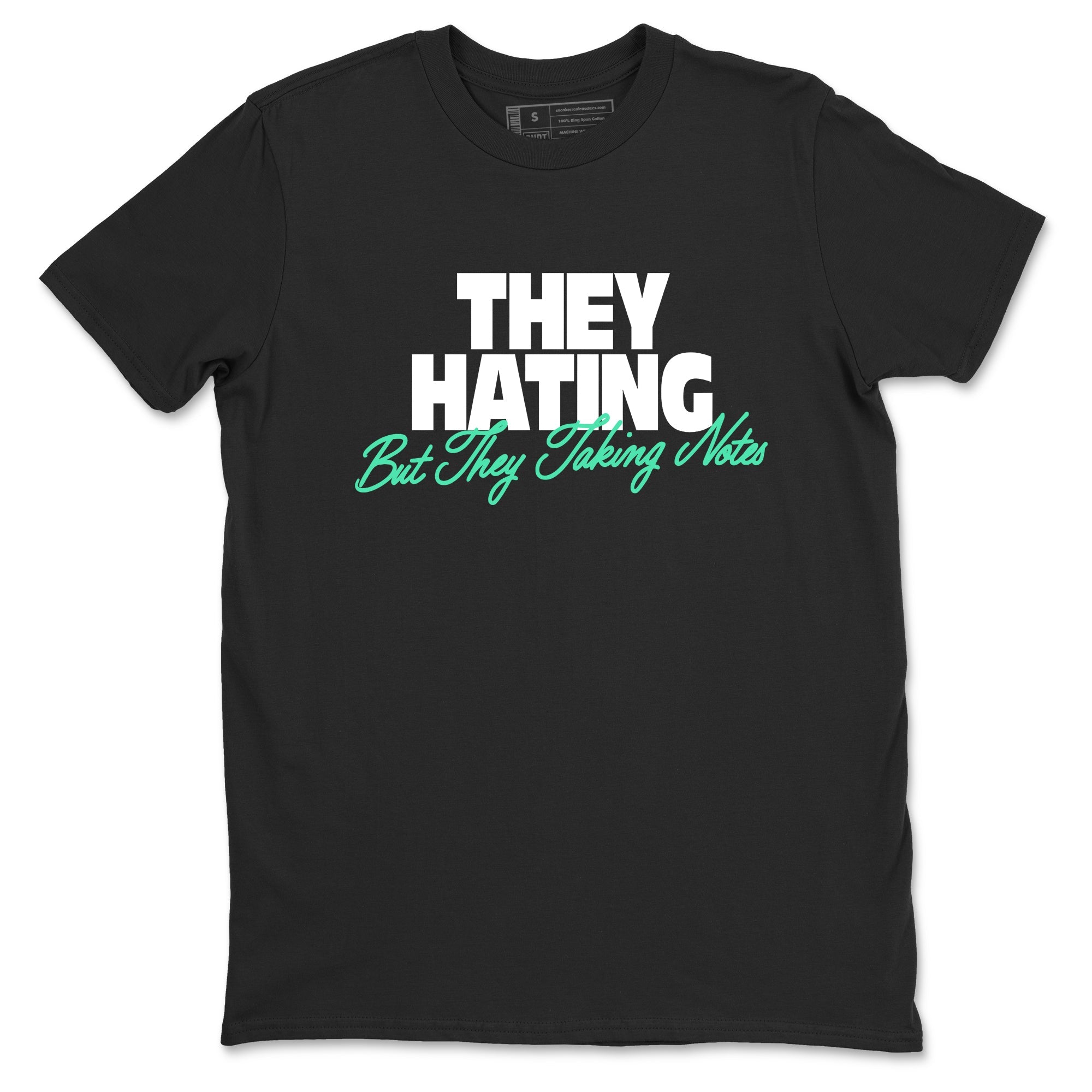 Sneaker Threads – Sneaker Tees To Match Nike KD 18 Black Label – They Hating But Taking Notes Graphic Tee Black 2. Perfect for Jordan releases 2025 colorways. Perfect for Kevin Durant basketball sneaker releases and all-black performance colorways for 2025 hoopers. 